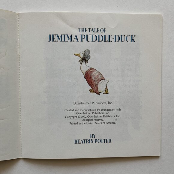 Peter Rabbit and Friends by Beatrix Potter - 8 Full-Color Sticker Books (Used*) - Picture 10 of 15